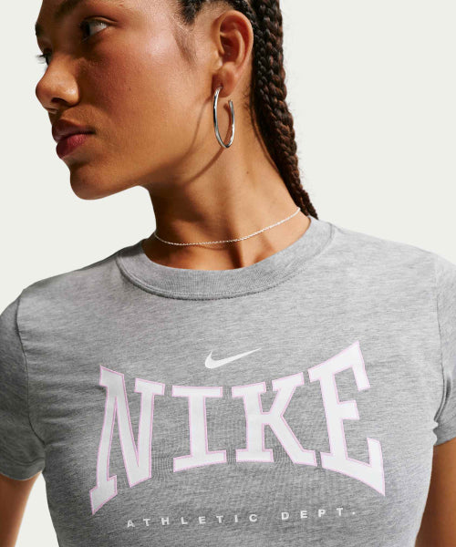 NIKE NIKE T-Shirt Women - Dark Gray Heather