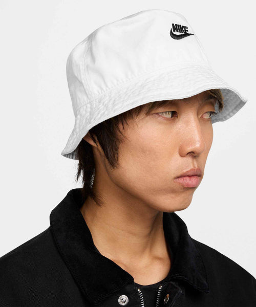 NIKE NIKE Apex Futura Washed Bucket Hat - White:Black