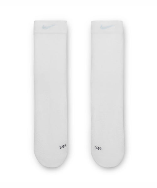 NIKE NIKE Running Lightweight Micro Crew Socks - White: Black: Pure Platinum