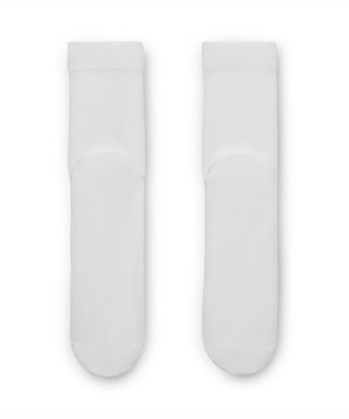 NIKE NIKE Running Lightweight Micro Crew Socks - White: Black: Pure Platinum