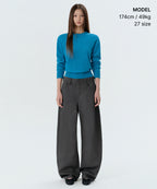 MUSINSA STANDARD WOMAN MUSINSA STANDARD WOMAN Women's Cotton Curved Pants (5 colors)