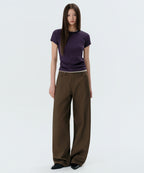 MUSINSA STANDARD WOMAN MUSINSA STANDARD WOMAN Women's Cotton Curved Pants (5 colors)