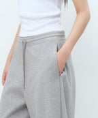 MUSINSA STANDARD WOMAN MUSINSA STANDARD WOMAN Sweatshirt Women’s curved sweat pants (2 colors)