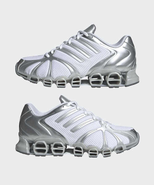 ADIDAS ADIDAS Mega Ghost Ride Sneakers - White: Silver Metallic