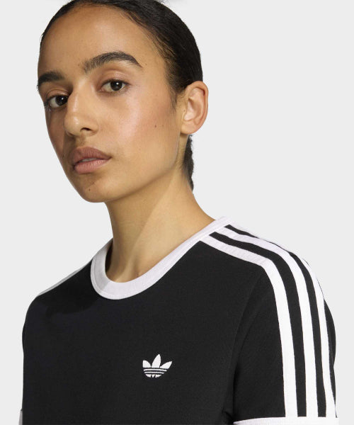 ADIDAS ADIDAS T-Shirt Slim Fit - Black:White