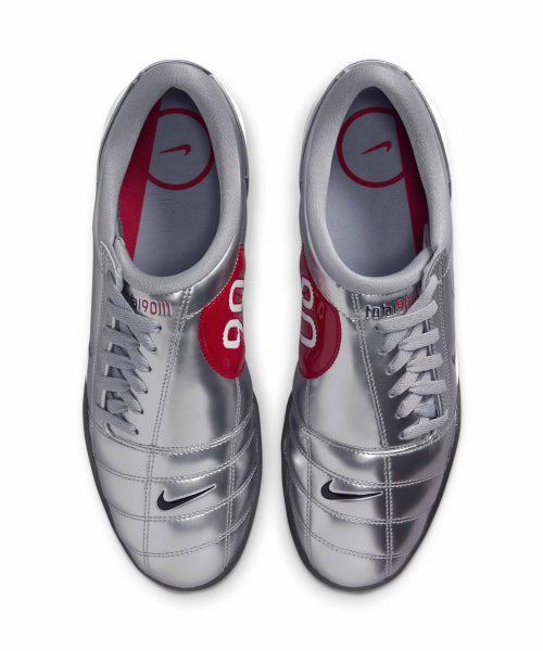 NIKE Nike Sneakers Metallic Silver: University Red: Black
