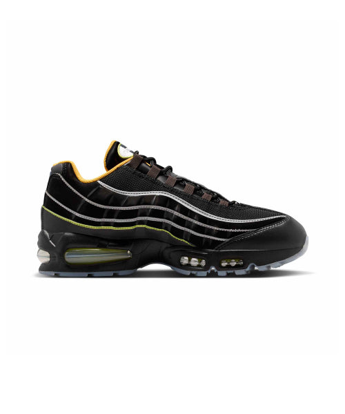 NIKE NIKE Sneakers Air Max 95 Big Bubble - Black:Gold Leaf