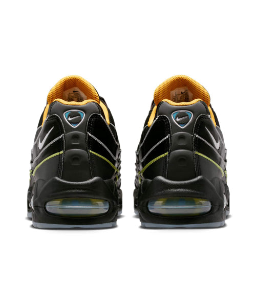 NIKE NIKE Sneakers Air Max 95 Big Bubble - Black:Gold Leaf