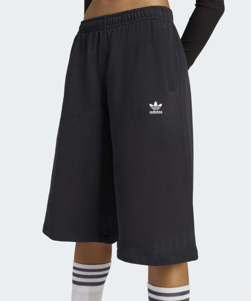 ADIDAS ADIDAS Essential French Terry Long Short Pants - Black