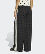 ADIDAS ADIDAS Satin Polka Dot Wide Leg Pants - Black