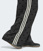 ADIDAS ADIDAS Satin Polka Dot Wide Leg Pants - Black