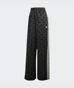 ADIDAS ADIDAS Satin Polka Dot Wide Leg Pants - Black