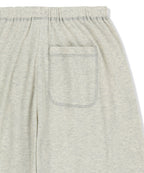 MATIN KIM MATIN KIM Sketch Graffiti Waffle Pants in Light Beige