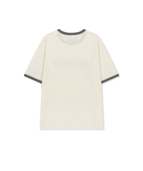 MATIN KIM MATIN KIM T-Shirt Cream