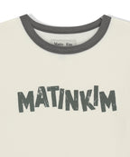 MATIN KIM MATIN KIM T-Shirt Cream