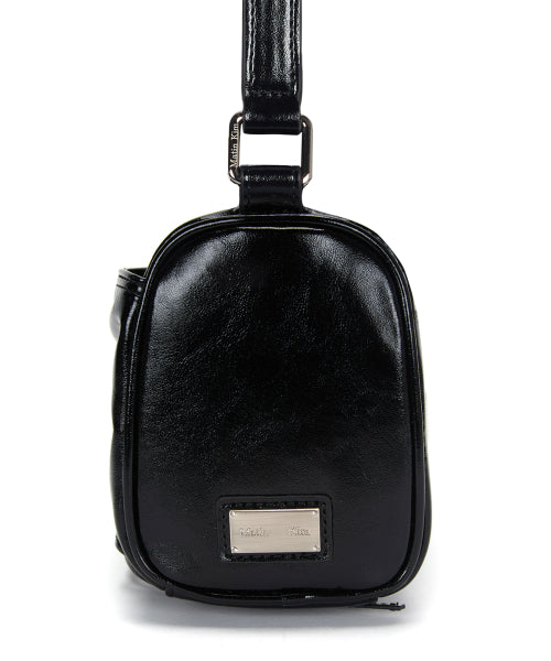 MATIN KIM MATIN KIM Front Shirring Ribbon Mini Bag