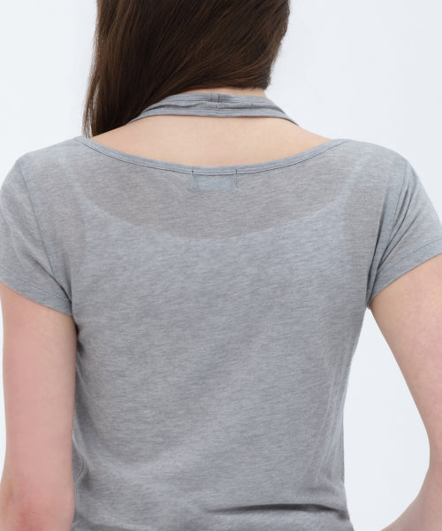 MUSINSA STANDARD WOMAN MUSINSA STANDARD WOMAN T-Shirt Medium Gray