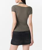 MUSINSA STANDARD WOMAN MUSINSA STANDARD WOMAN T-Shirt Halter Layered [Size]