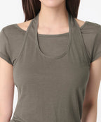 MUSINSA STANDARD WOMAN MUSINSA STANDARD WOMAN T-Shirt Halter Layered [Size]