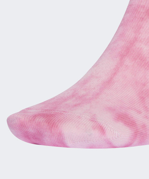 ADIDAS ADIDAS Tie-dye Crew Socks 3P - Lilac:Pink:White