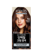 KERASYS Protein hair dye 120g (natural black/natural brown/dark brown/chocolate brown)