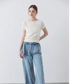 MIXXO MIXXO Denim Layered Skirt Pants