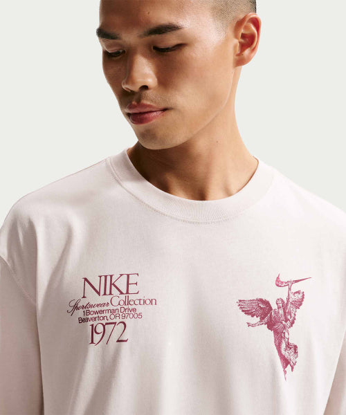 NIKE NIKE T-Shirt M - Light Orewood Brown
