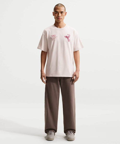 NIKE NIKE T-Shirt M - Light Orewood Brown