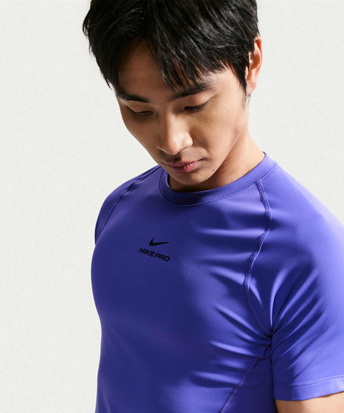 NIKE NIKE Pro Training T-Shirt - Persian Violet:Black