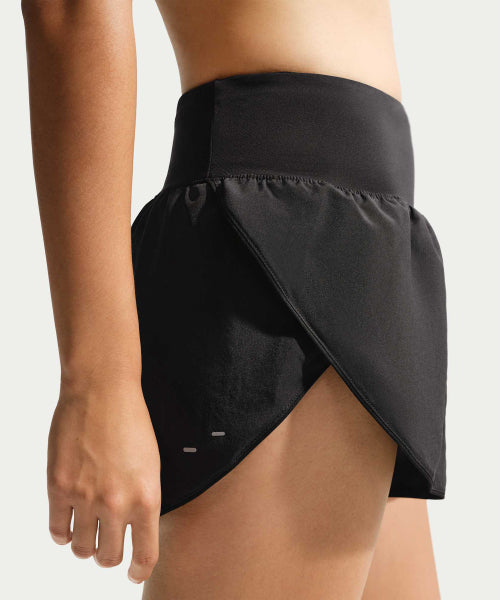 NIKE NIKE Tempo Flow Running Shorts - Black:White