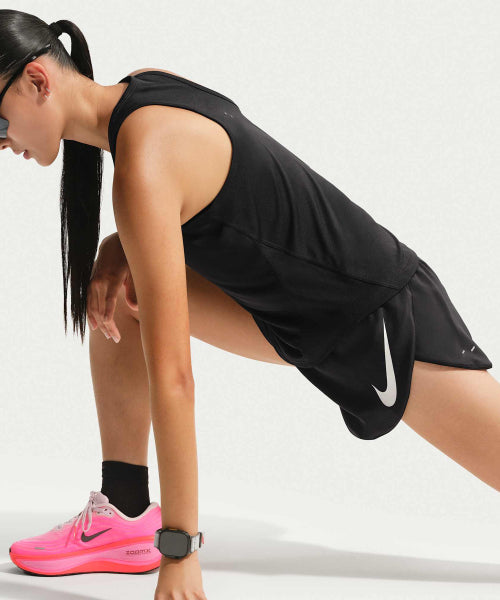 NIKE NIKE Tempo Flow Running Shorts - Black:White
