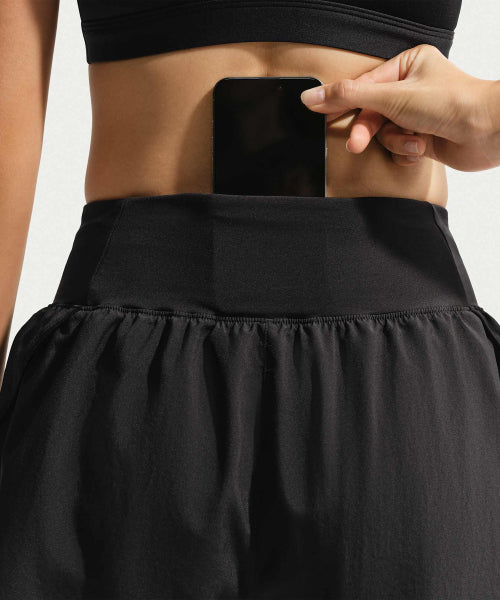 NIKE NIKE Tempo Flow Running Shorts - Black:White