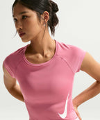 NIKE NIKE Running Top Women - Peony:Photon Dust:White