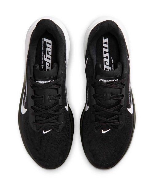 NIKE Nike Shoes Pegasus 42 M - Black: Photon Dust: White