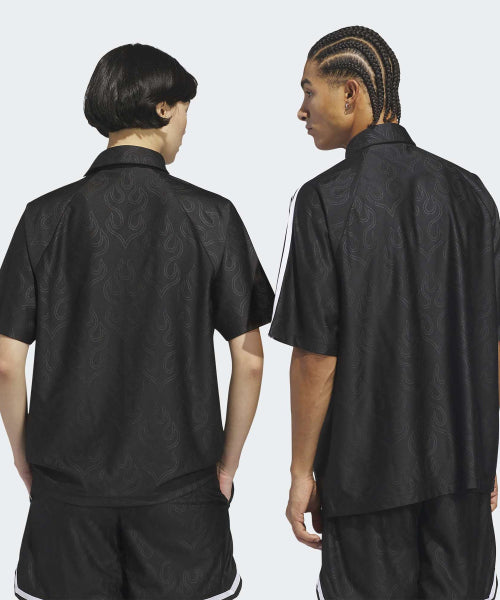 ADIDAS ADIDAS Basketball Flame Top - Black
