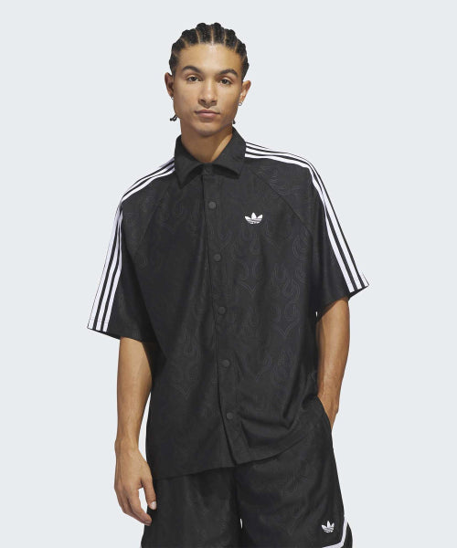 ADIDAS ADIDAS Basketball Flame Top - Black