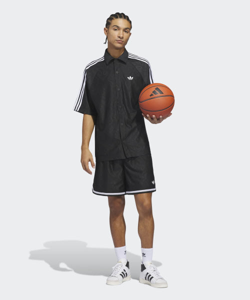 ADIDAS ADIDAS Basketball Flame Top - Black