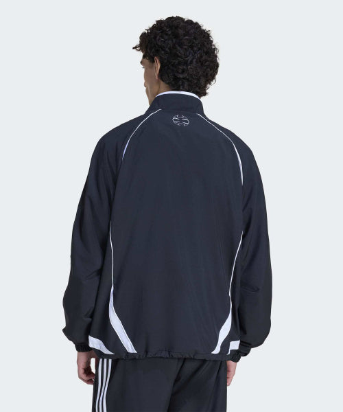 ADIDAS ADIDAS Team Geist Half Zipper Sweatshirt - Black:White