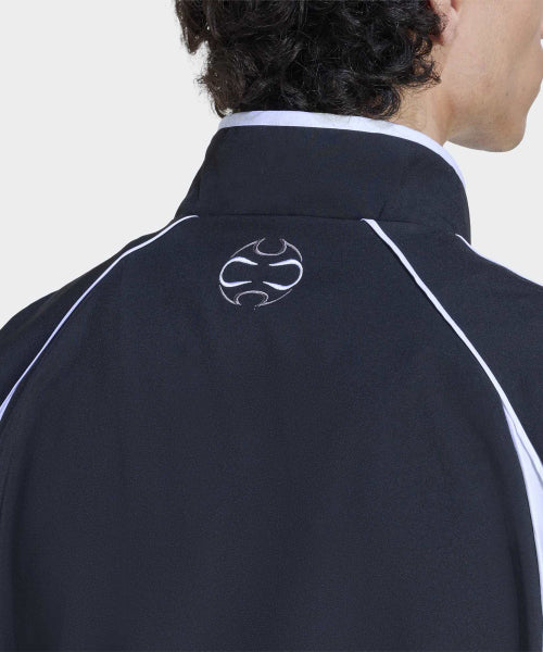 ADIDAS ADIDAS Team Geist Half Zipper Sweatshirt - Black:White