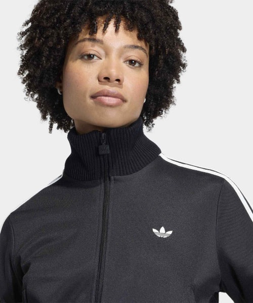 ADIDAS ADIDAS Firebird Knit Crochet Track Top - Black