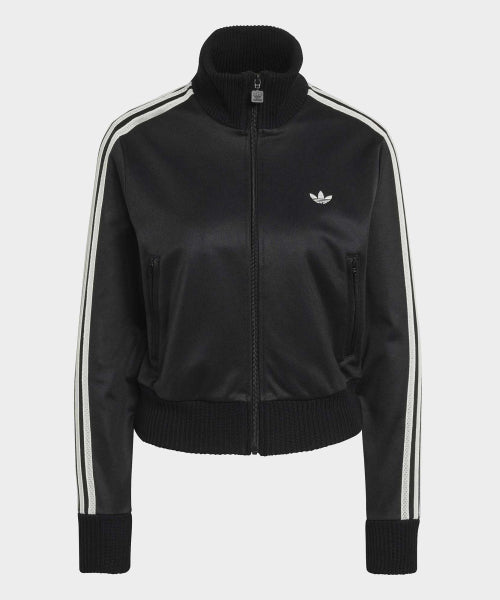 ADIDAS ADIDAS Firebird Knit Crochet Track Top - Black