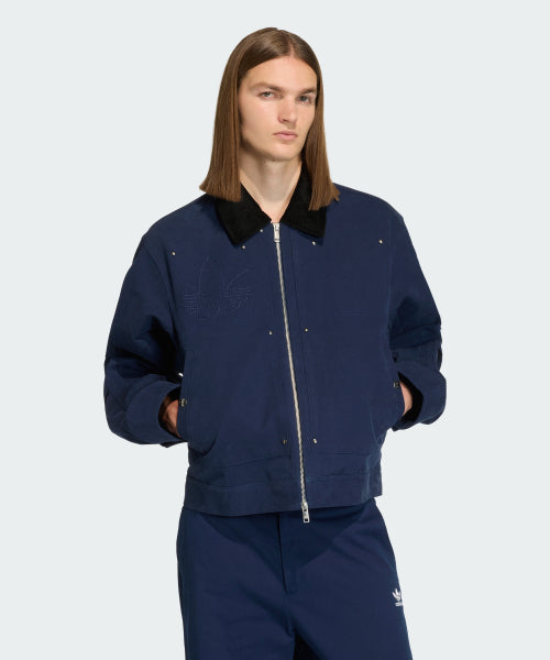 ADIDAS ADIDAS Premium Essential Bomber Jacket - Night Indigo