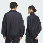 ADIDAS ADIDAS Denim Firebird Track Top - Indigo Denim