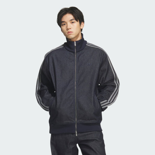 ADIDAS ADIDAS Denim Firebird Track Top - Indigo Denim