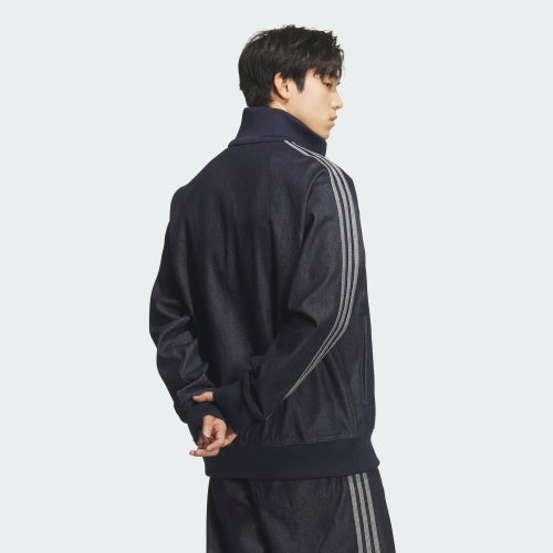 ADIDAS ADIDAS Denim Firebird Track Top - Indigo Denim