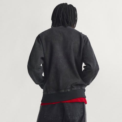 ADIDAS ADIDAS Denim Firebird Track Top - Black