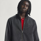 ADIDAS ADIDAS Denim Firebird Track Top - Black