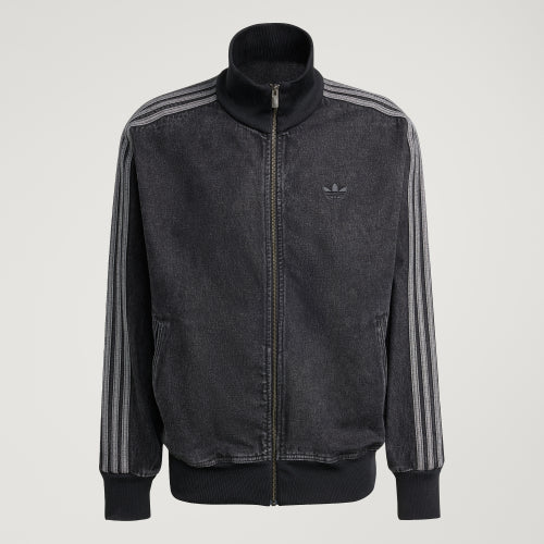 ADIDAS ADIDAS Denim Firebird Track Top - Black
