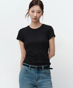 MUSINSA STANDARD WOMAN MUSINSA STANDARD WOMAN Sheer Slim T-Shirt (Various Colors)