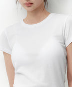 MUSINSA STANDARD WOMAN MUSINSA STANDARD WOMAN Sheer Slim T-Shirt (Various Colors)